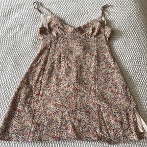 Floral Sundress with Open Back